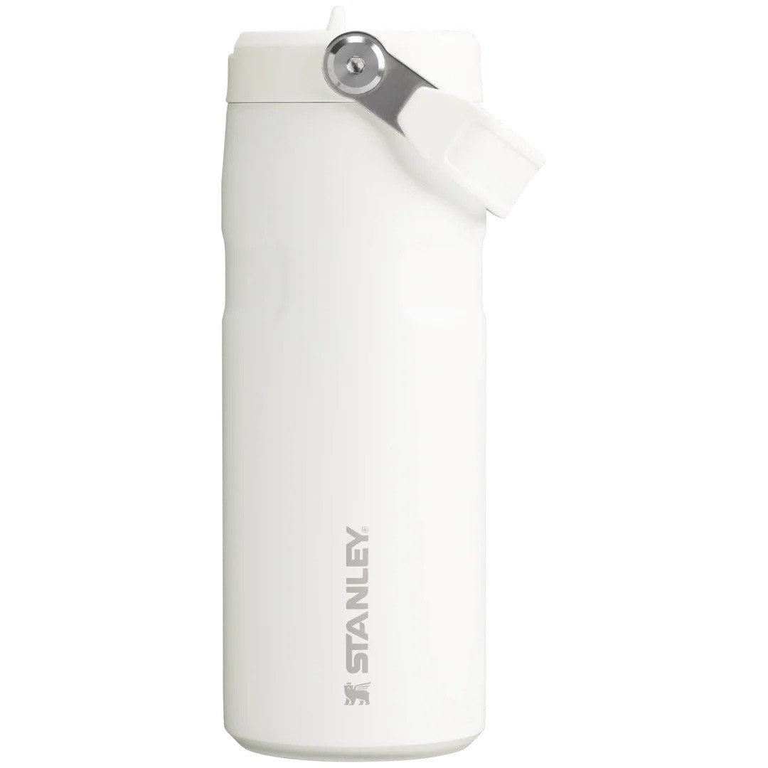 Stanley The IceFlow Flip Straw 2.0 Pipetli Termos Bardak 0,47 LT BEYAZ