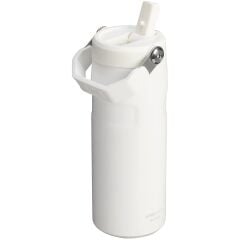 Stanley The IceFlow Flip Straw 2.0 Pipetli Termos Bardak 0,47 LT BEYAZ