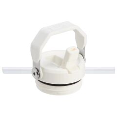 Stanley The IceFlow Flip Straw 2.0 Pipetli Termos Bardak 0,47 LT BEYAZ