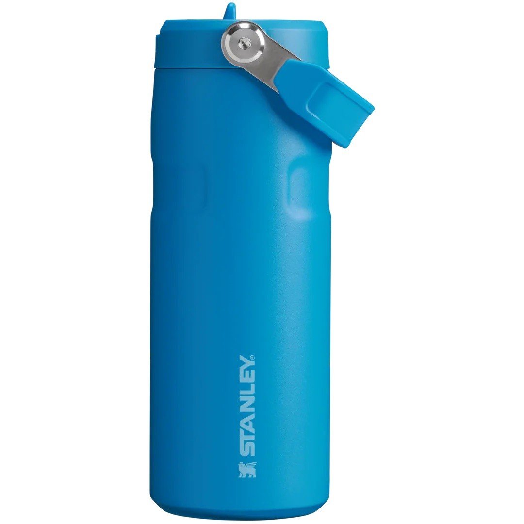 Stanley The IceFlow Flip Straw 2.0 Pipetli Termos Bardak 0,47 LT Mavi