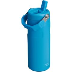 Stanley The IceFlow Flip Straw 2.0 Pipetli Termos Bardak 0,47 LT Mavi