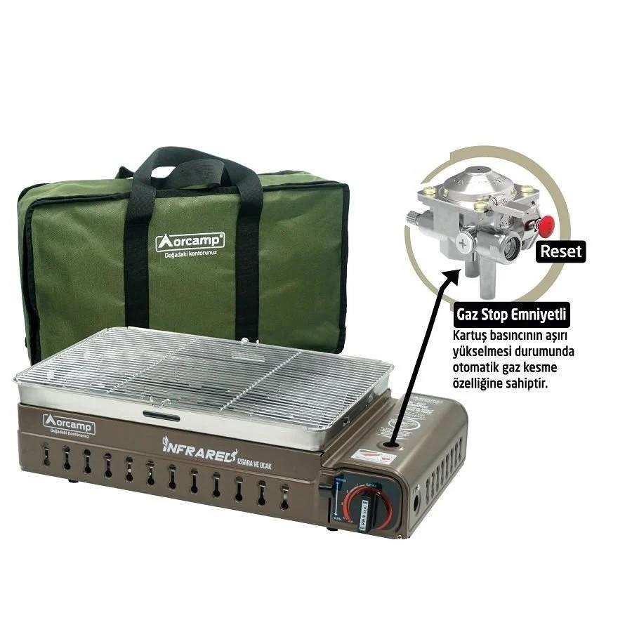 Orcamp Dumansız Izgara Ocak KAHVERENGİ