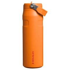 Stanley The IceFlow Flip Straw Pipetli Termos Bardak 0,70 LT Goldenrod Coral