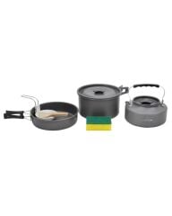 NURGAZ ÜÇÜ BİR ARADA TENCERE TAVA ÇAYDANLIK SETİ