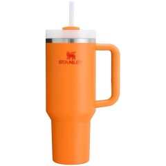 Stanley Quencher H2.O FlowState™ Tumbler Pipetli Termos | 1.18L Goldenrod Coral