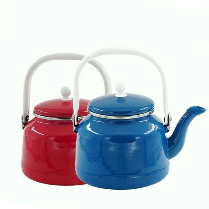 Orcamp Retro Emaye Kamp Çaydanlığı