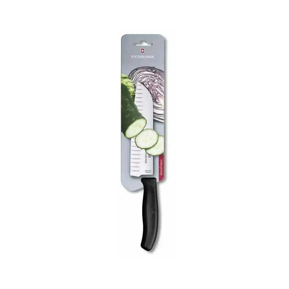 Victorinox 6.8523.17B 17cm Siyah Santoku Bıçağı, Blisterli Paket