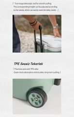 Naturehike LINDU Large Cooler Q-10H Tekerlekli Buzluk 28 Lt