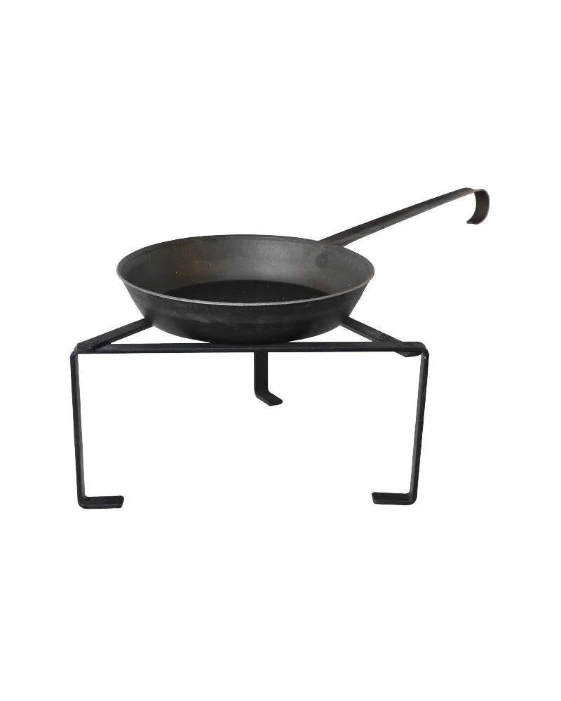 NURGAZ KARA TAVA + ÜÇGEN IZGARA SET