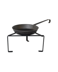 NURGAZ KARA TAVA + ÜÇGEN IZGARA SET