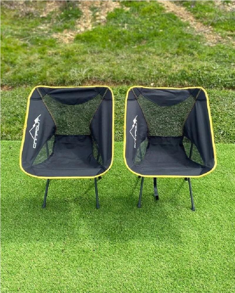 NURGAZ CAMPOUT 2'Lİ PRATİK SANDALYE SET