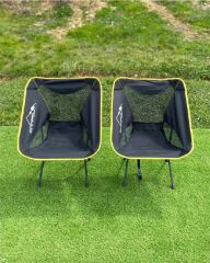 NURGAZ CAMPOUT 2'Lİ PRATİK SANDALYE SET