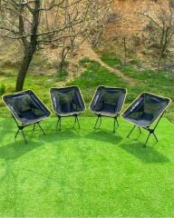 NURGAZ CAMPOUT 4'LÜ PRATİK SANDALYE SET