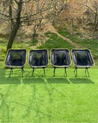 NURGAZ CAMPOUT 4'LÜ PRATİK SANDALYE SET