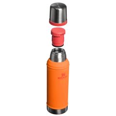 Stanley Klasik Vakumlu Çelik Termos 0,94 Lt Goldenrod Coral