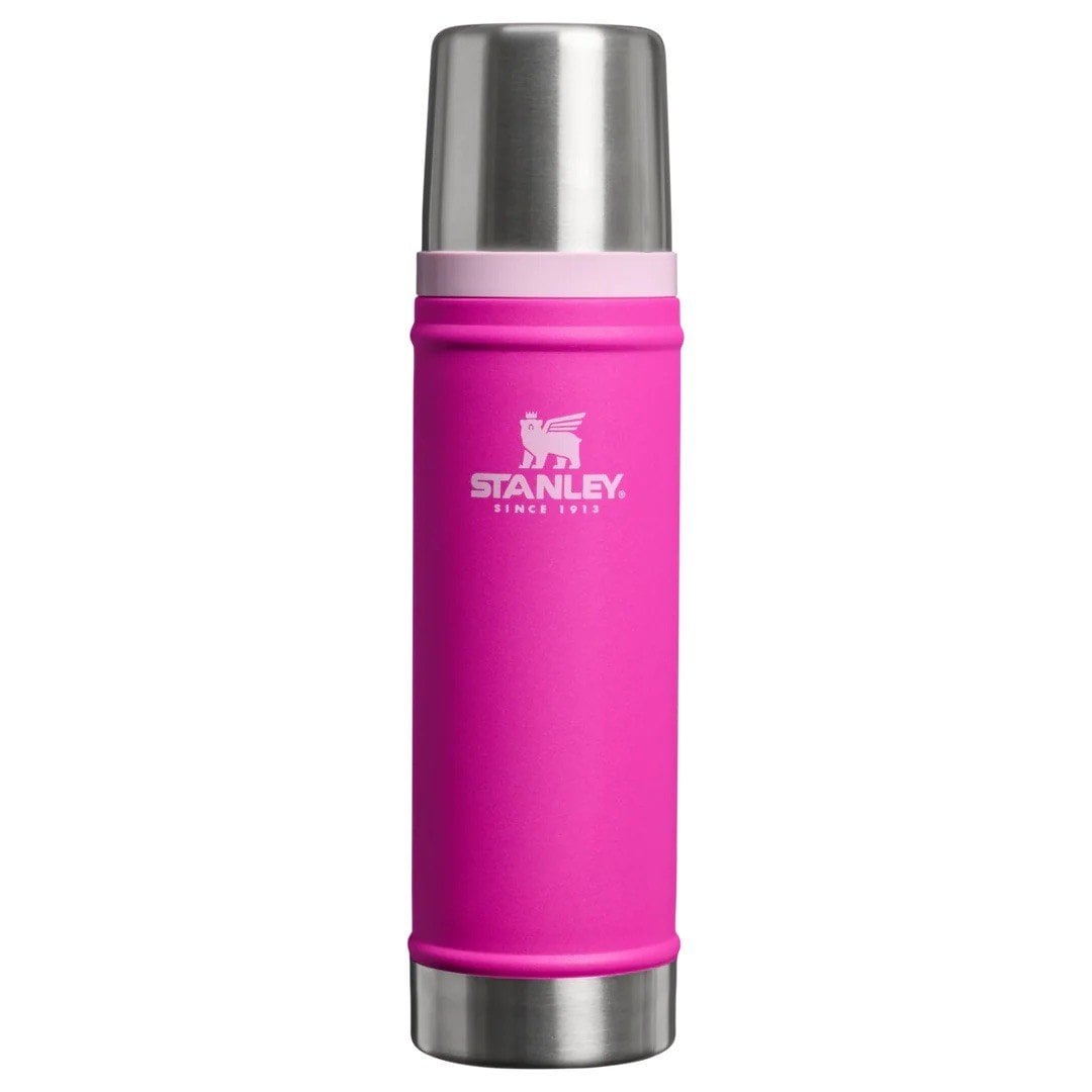 Stanley Klasik Vakumlu Çelik Termos 0,60 Lt Violet Blossom