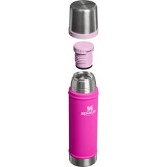 Stanley Klasik Vakumlu Çelik Termos 0,60 Lt Violet Blossom
