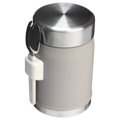 Stanley Classic Legendary Kaşıklı Yemek Termosu | 0.4L Gri
