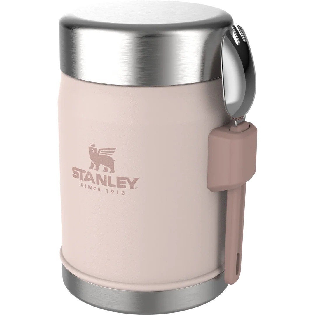 Stanley Classic Legendary Kaşıklı Yemek Termosu | 0.4L Rose Quartz