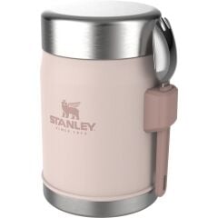 Stanley Classic Legendary Kaşıklı Yemek Termosu | 0.4L Rose Quartz