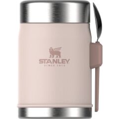 Stanley Classic Legendary Kaşıklı Yemek Termosu | 0.4L Rose Quartz