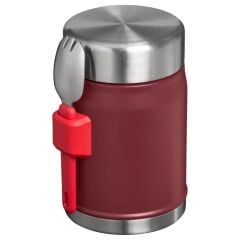 Stanley Classic Legendary Kaşıklı Yemek Termosu | 0.4L Kızılcık