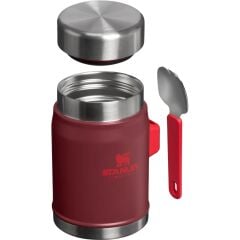 Stanley Classic Legendary Kaşıklı Yemek Termosu | 0.4L Kızılcık
