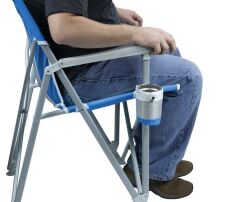 Gci Outdoor SunShade Captain's Chair Güneşlikli Katlanır Plaj Sandalyesi Mavi