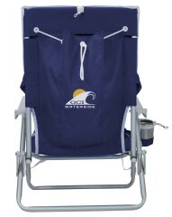 Gci Outdoor Backpack Beach Chair™ 4 Kademeli Katlanır Plaj Sandalyesi Deniz Mavisi