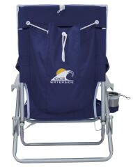 Gci Outdoor Backpack Beach Chair™ 4 Kademeli Katlanır Plaj Sandalyesi Deniz Mavisi