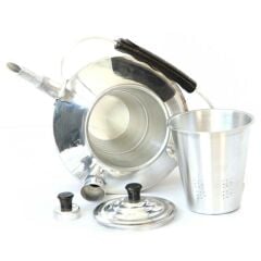 Madfox Çift Taraflı Alüminyum Çaydanlık N°22 Süzgeçli Demlik