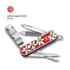 Victorinox 0.6463.840 NailClip 580 Edelweiss Desenli Tırnak Makaslı Çakı
