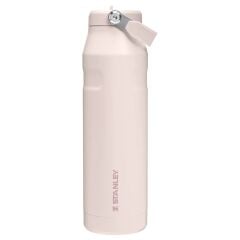 Stanley The IceFlow Flip Straw 2.0 Pipetli Termos Bardak 1,06 LT Rose Quartz