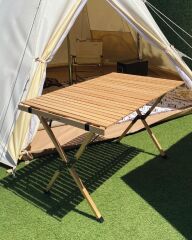 CAMPOUT KATLANIR AHŞAP MASA