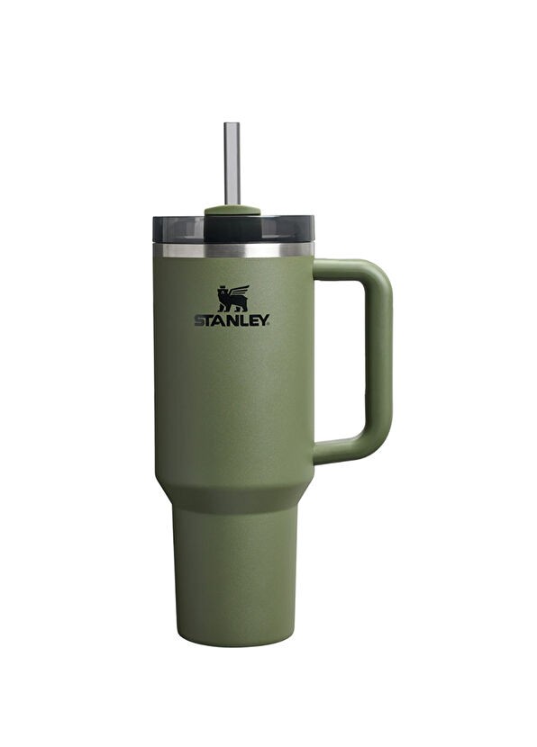 Stanley The Quencher Flowstate Tumbler Pipetli Termos Bardak 1,18L Yeşil