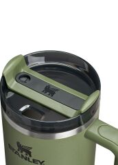 Stanley The Quencher Flowstate Tumbler Pipetli Termos Bardak 1,18L Yeşil