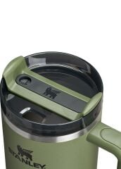 Stanley The Quencher Flowstate Tumbler Pipetli Termos Bardak 1,18L Yeşil