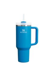 Stanley The Quencher Flowstate Tumbler Pipetli Termos Bardak 1,18L Mavi
