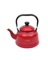 NURGAZ CAMPOUT EMAYE ÇAYDANLIK SET KIRMIZI