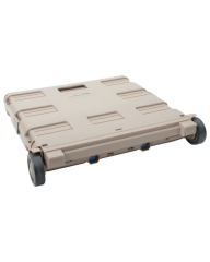 NURGAZ CAMPOUT KATLANIR TEKERLEKLİ KAMP KASASI KAHVERENGİ