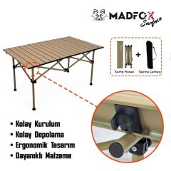 Madfox Surface Katlanır Kamp Masası Büyük Boy