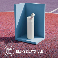 Stanley The IceFlow Flip Straw Pipetli Termos Bardak 0,70 LT Yeşil