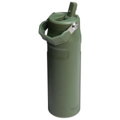 Stanley The IceFlow Flip Straw Pipetli Termos Bardak 0,70 LT Yeşil