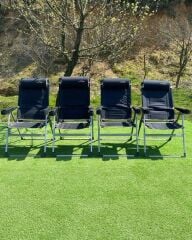 CAMPOUT 4'LÜ KATLANIR LÜX SANDALYE SET