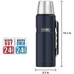 THERMOS SK2020 STAINLESS KING X LARGE 2 LT MIDNIGHT BLUE 190436
