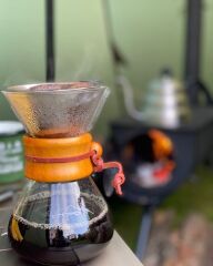 NURGAZ CAMPOUT FİLTRE KAHVE CAM SET 400 ML