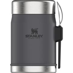 Stanley Classic Legendary Kaşıklı Yemek Termosu | 0.4L Siyah
