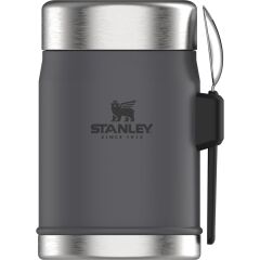 Stanley Classic Legendary Kaşıklı Yemek Termosu | 0.4L Siyah