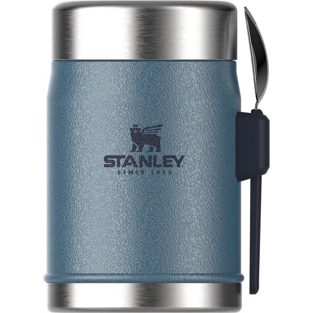 Stanley Classic Legendary Kaşıklı Yemek Termosu | 0.4L Koyu Mavi