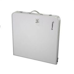 Madfox Nomad Duo Tabureli Katlanır Kamp Masası Seti BEYAZ